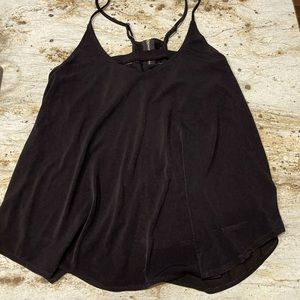 Buckle Detailed Tank Black